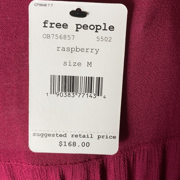 Free People embroidered Midi dress M - Picture 4 of 13